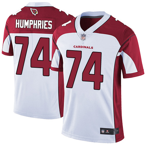 Arizona Cardinals Limited White Men D.J. Humphries Road Jersey NFL Football 74 Vapor Untouchable